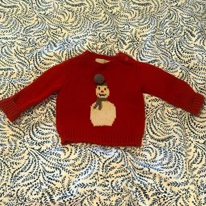 Stella McCartney Kids Snowman Sweater - 9 Months
